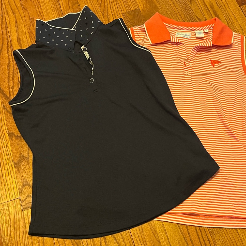 Womens Sleeveless golf Polo Shirts-
